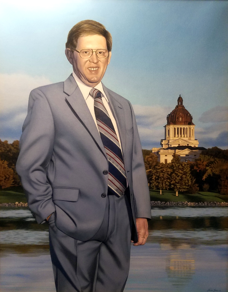 Governor Bill Janklow official portrait
